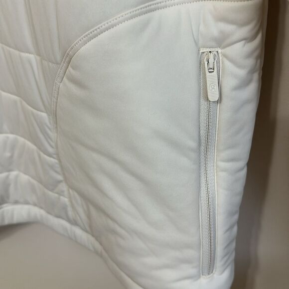 Like New Lululemon Light Ivory Dynamic Movement Hoodie Sz 6 - Picture 3 of 8